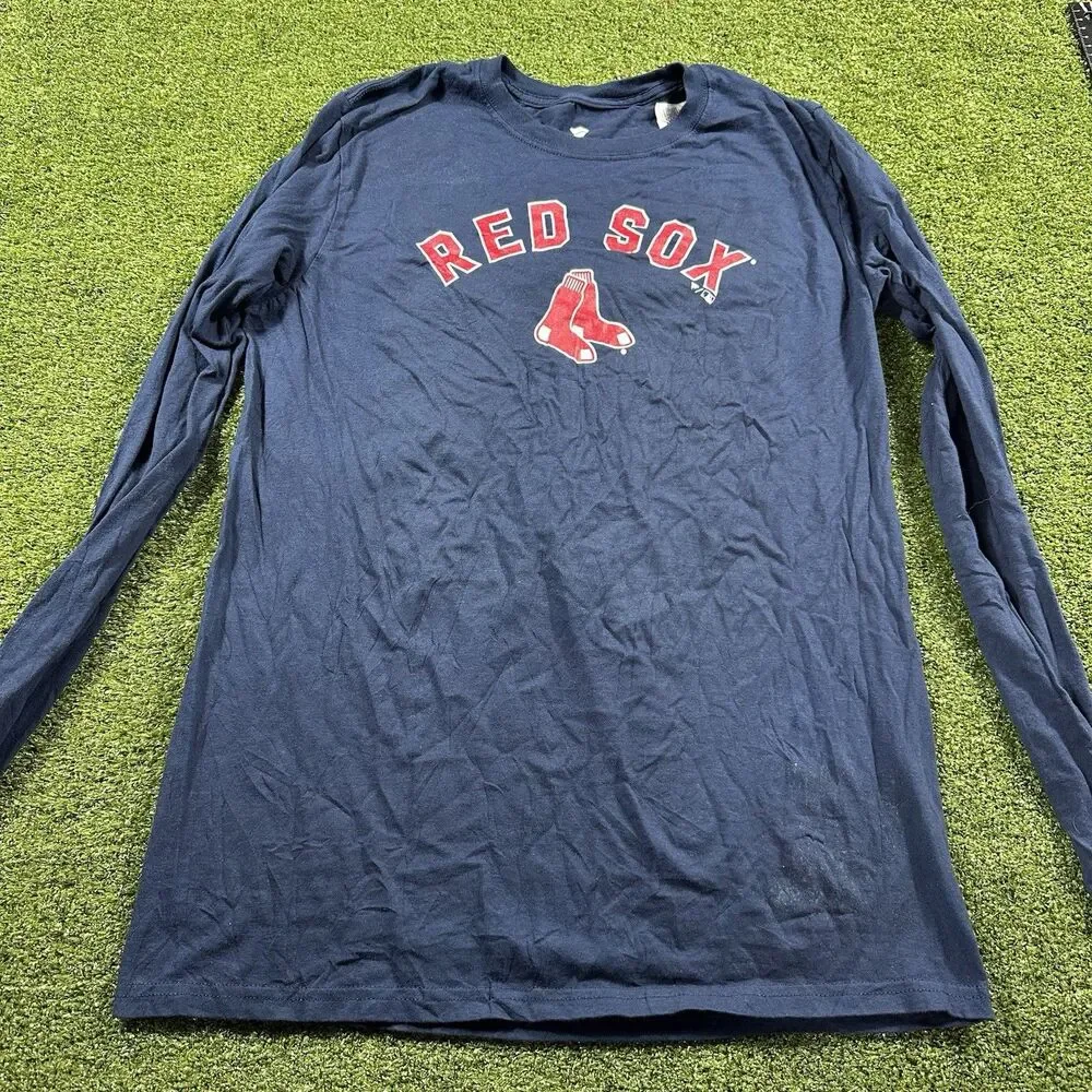 Fanatics MLB Men’s Boston Red Sox Long Sleeve T Shirt M NWOT